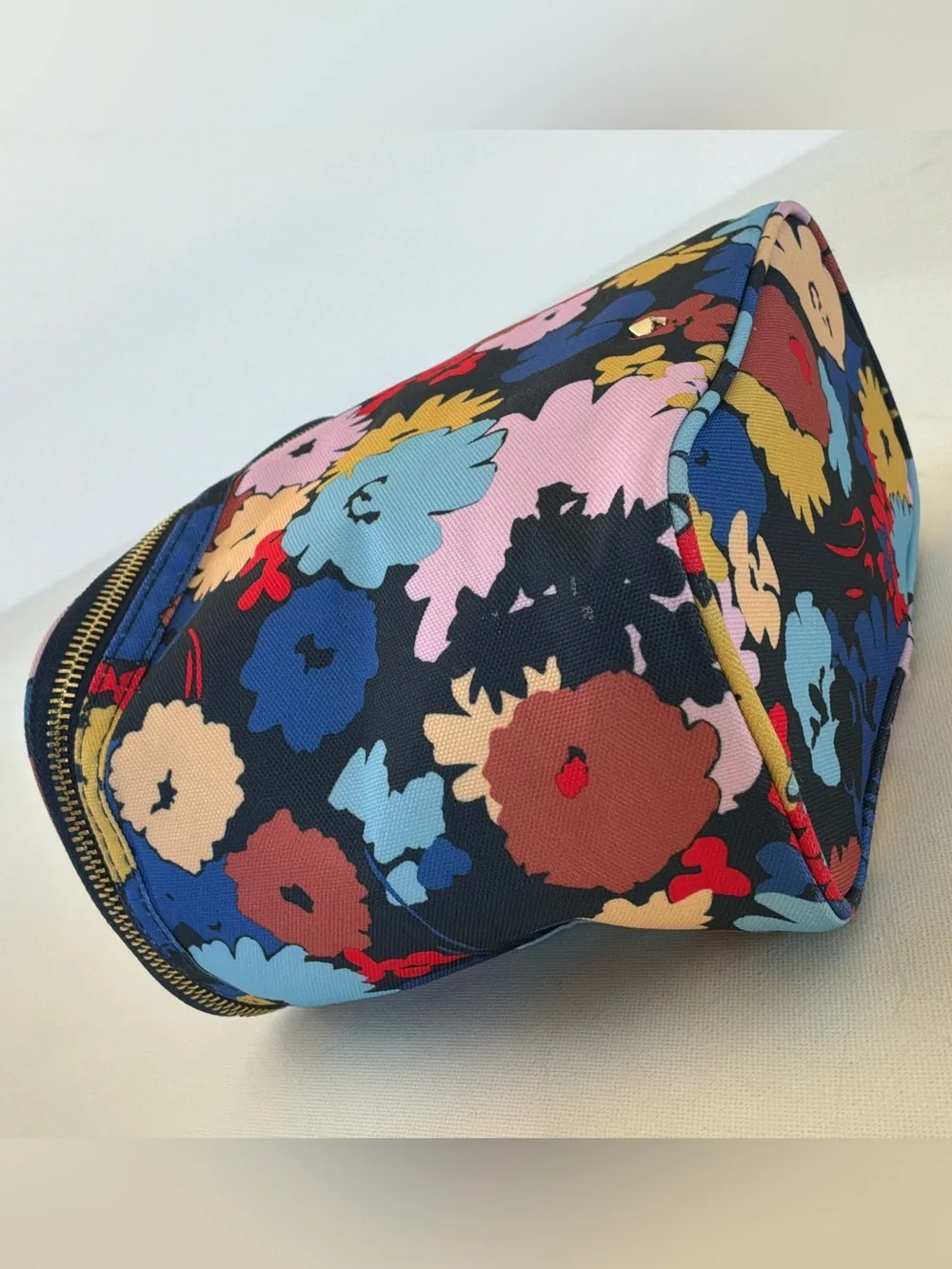 Kate Spade New York Floral Travel Cosmetic Train Case Makeup Organizer